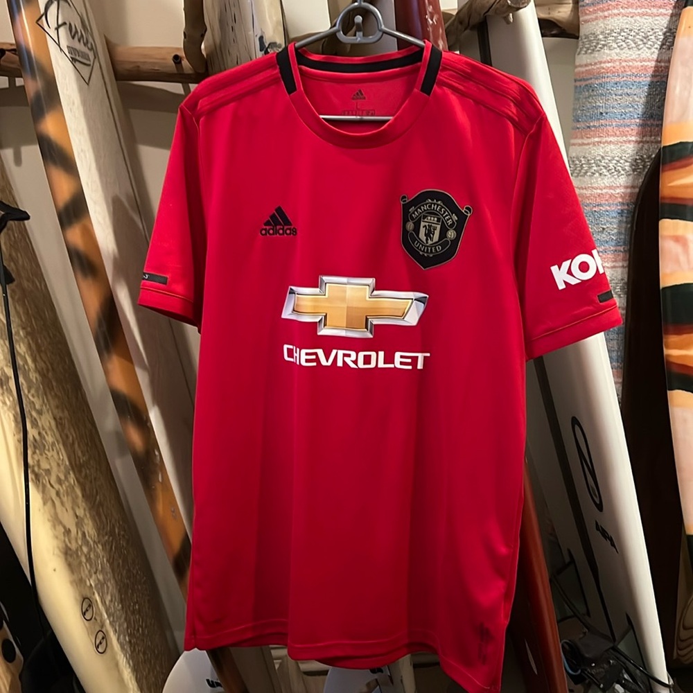 Manchester United Black Lives Matter Kit Jersey 25 L Authentic